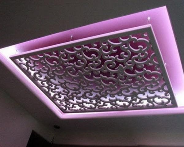 потолочные панели МДФ с 3D эффектом