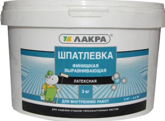 латексная краска шпатлевка