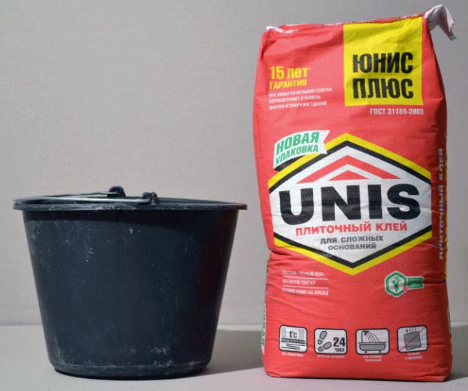 eunice Plus клей для плитки для ванной
