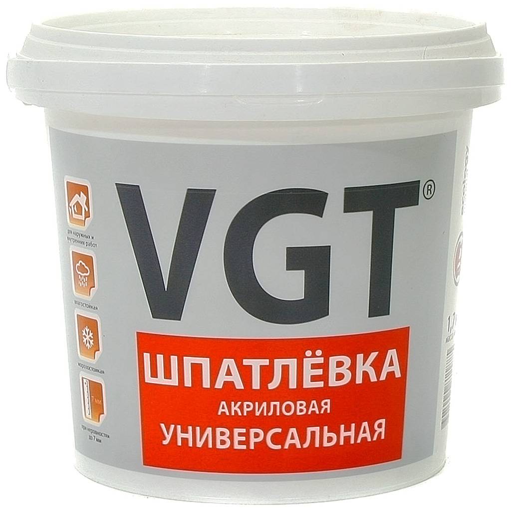 Готовая шпатлевка