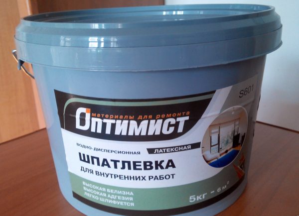 Внутренняя шпатлевка Оптимист
