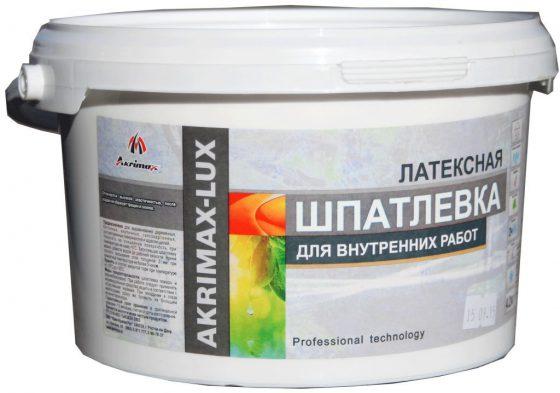 Латексная шпатлевка Acrima Lux