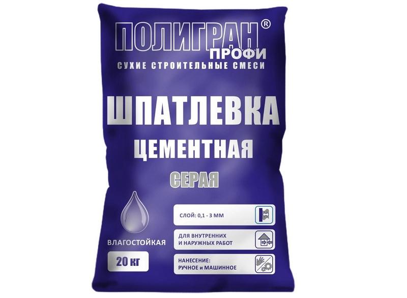 Цементная затирка устранит трещины и другие дефекты гипсокартона