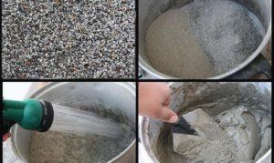 Отрегулируйте вязкость раствора, добавив крошку или воду