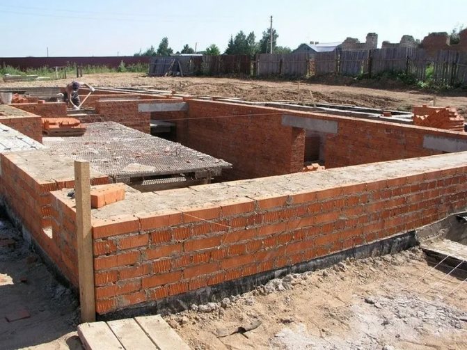 кирпичное основание