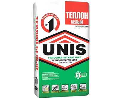 Гипсовая штукатурка Unis Teplon