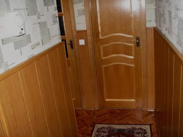 Стеновые панели коридора из МДФ