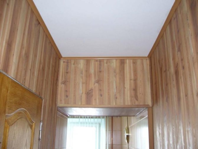 стеновые панели коридора